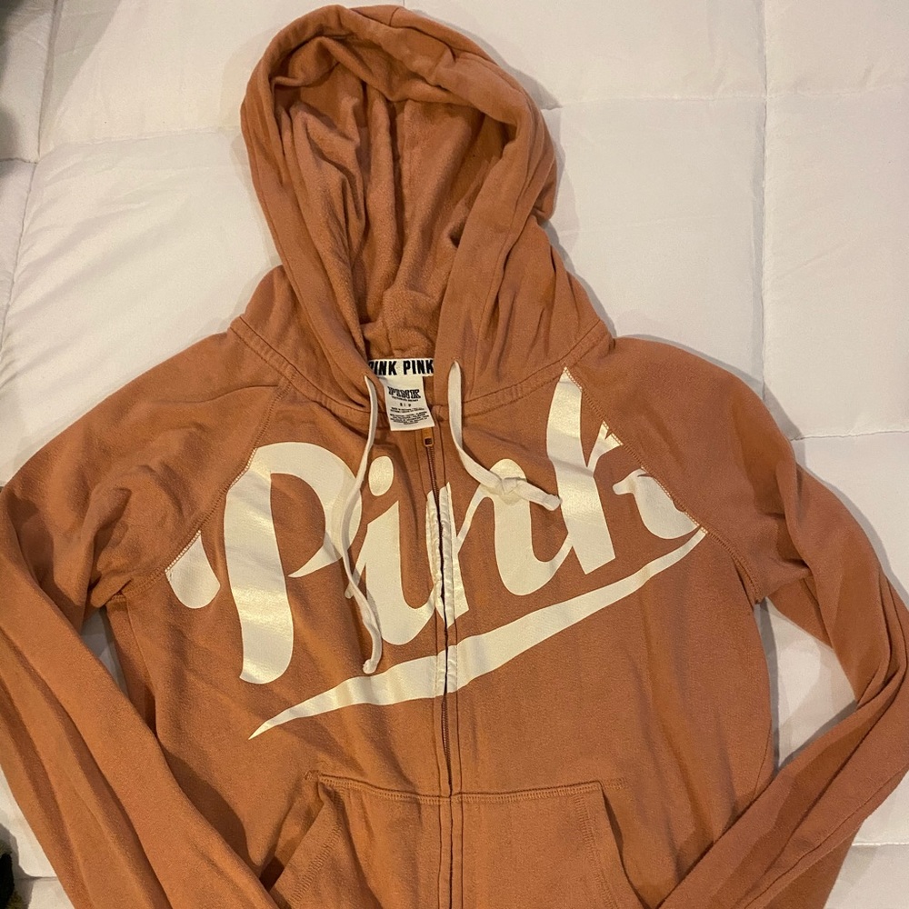 Pink zip up jacket - Picture 2 of 2